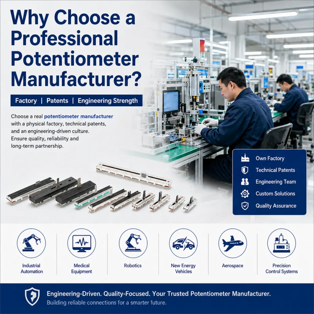 UK Potentiometer Market Growth Highlights the Value of Engineering-Led Manufacturers Potentiometer Engineer