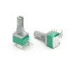 RD097G-VA 9mm Metal Shaft Vertical Precision Rotary Potentiometer with Bracket rd097g va 9mm metal shaft vertical precision rotary potentiometer with bracket