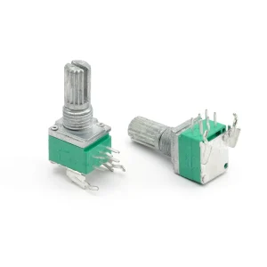 rd097g va 9mm metal shaft vertical precision rotary potentiometer with bracket