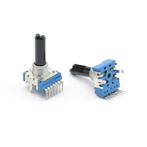 14mm Dual-Gang Rotary Potentiometer with Bushing